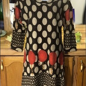 Papillon sweater dress